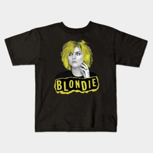 Blondie yellow vintage Kids T-Shirt